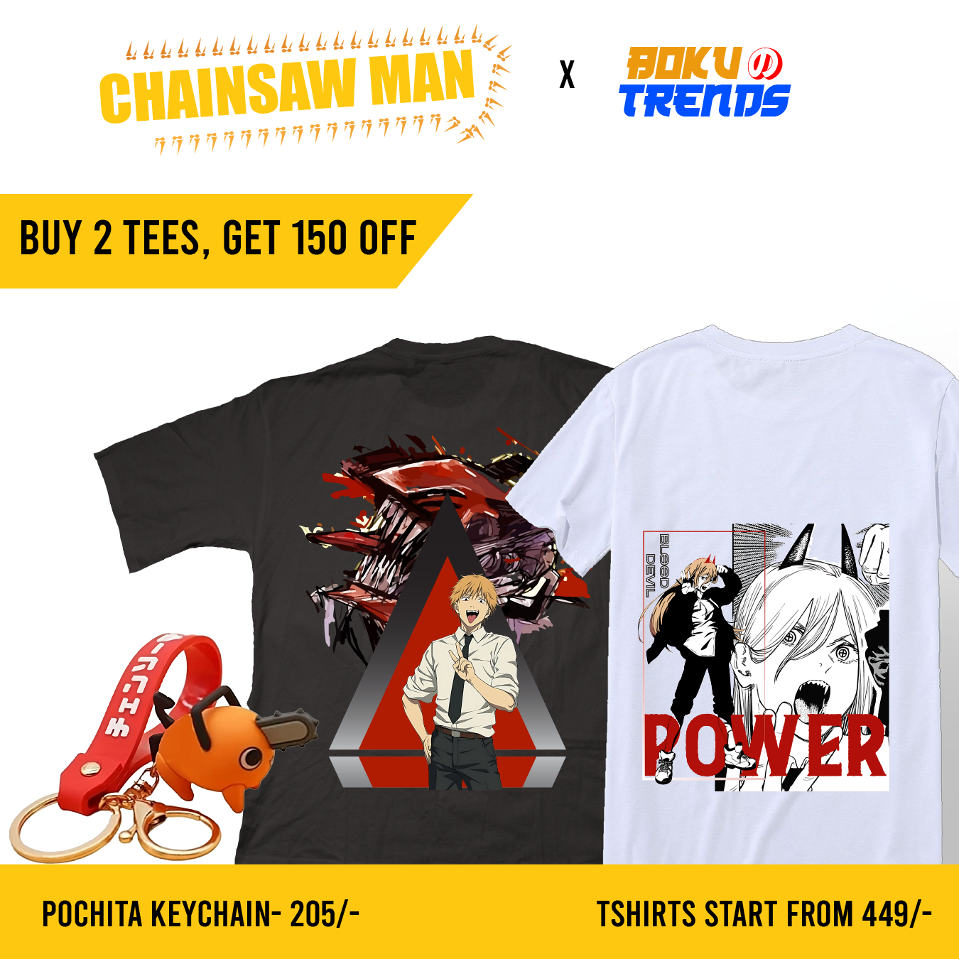 Shop Our Chain Saw Man Anime Merch