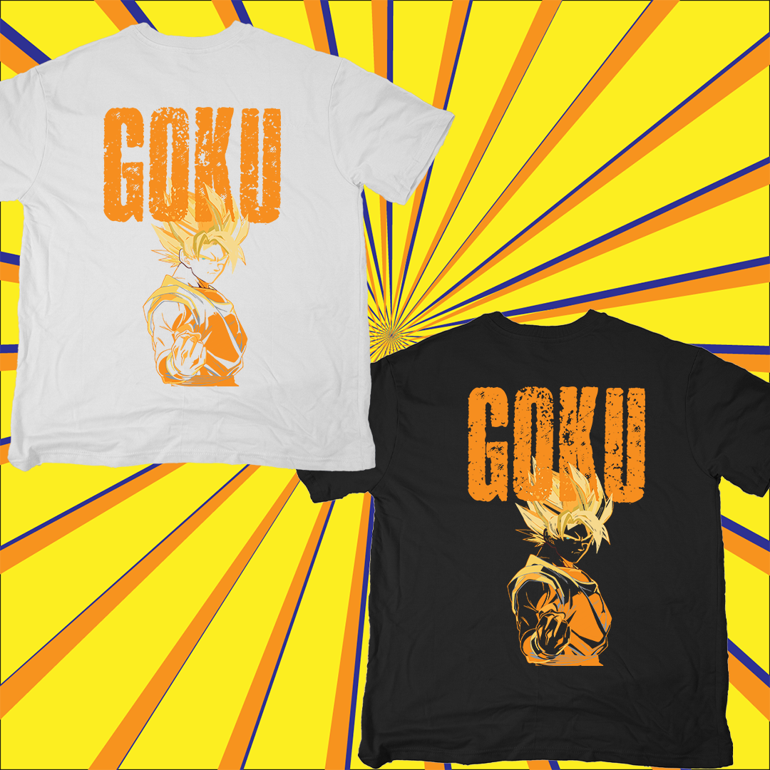 Goku Super Saiyan Oversized Tshirt – BokuNoTrends