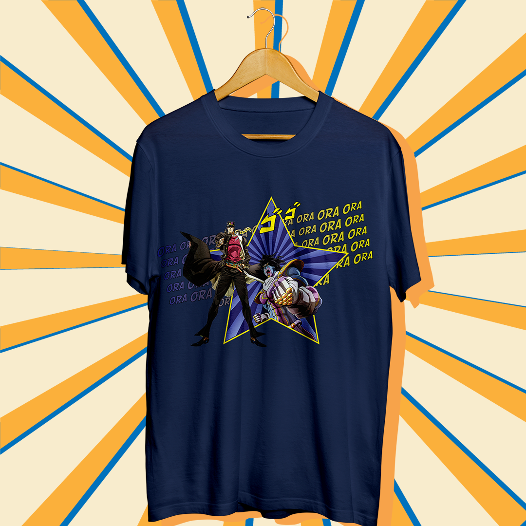 JJBA Star Platinum Ora Ora Tshirt – BokuNoTrends