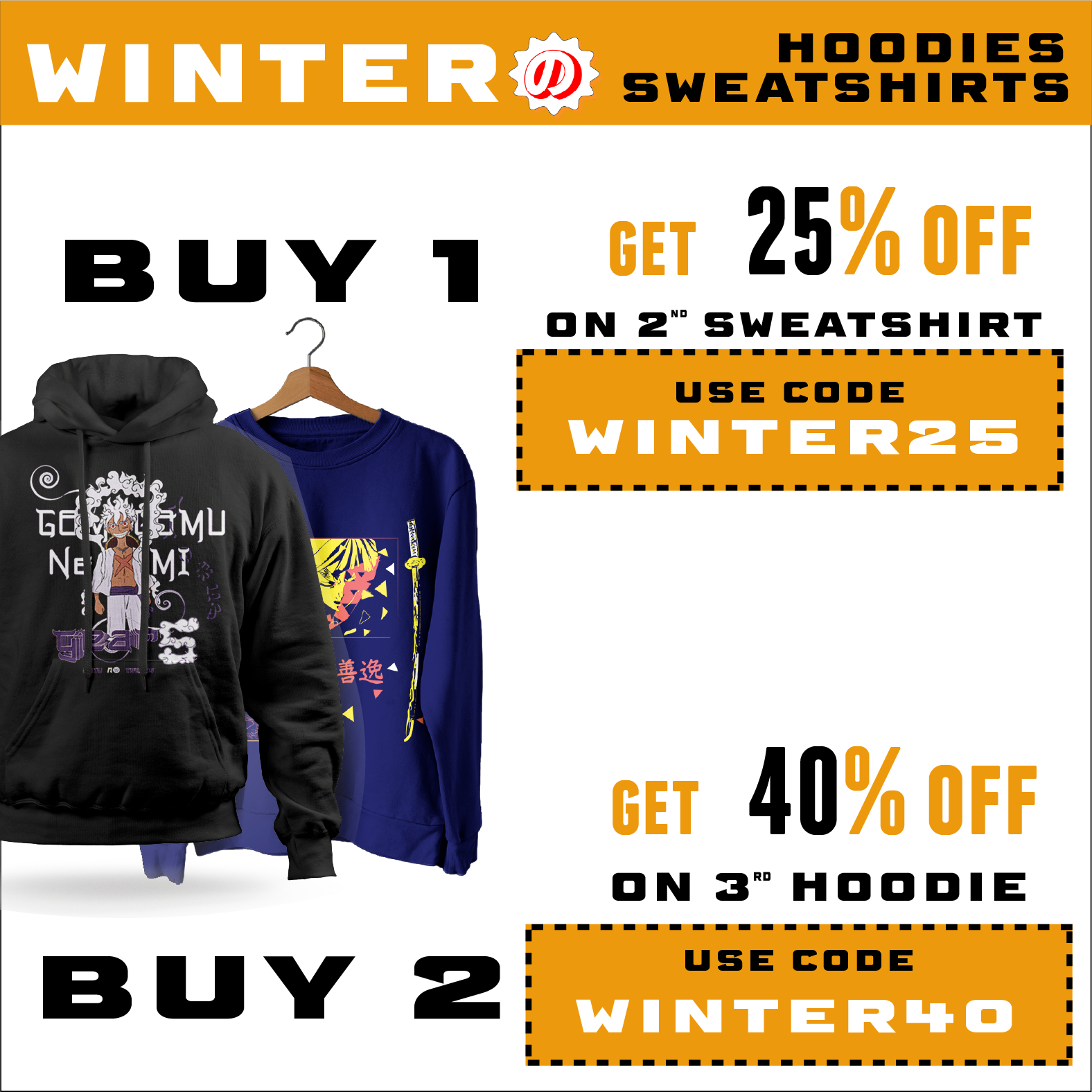 Best Offers on Anime Sweatshirts and Winter Collection