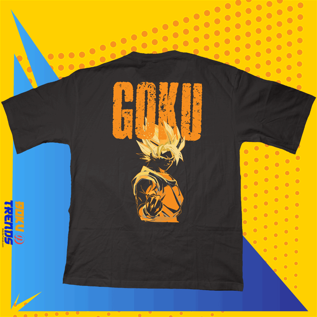 Super Saiyan Goku Dragon Ball Z Anime Oversize t-shirt