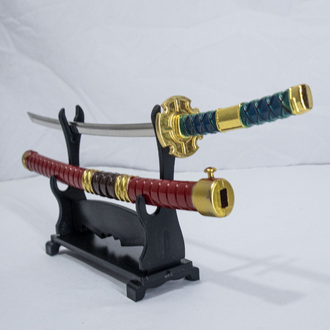 Zoro Sandai Kitetsu 10inch Metal Mini Katana – BokuNoTrends