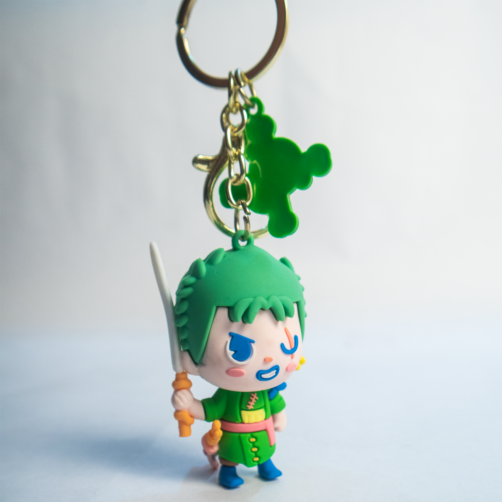 Amazon.com: w chain ONE PIECE Anime Keychains,Keychain Lanyard,Anime  Lanyard,ID Holder for Badge (one piece1Black Green) : Office Products
