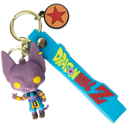 Lord Beerus Dragon Ball Z Keychain Picture 3