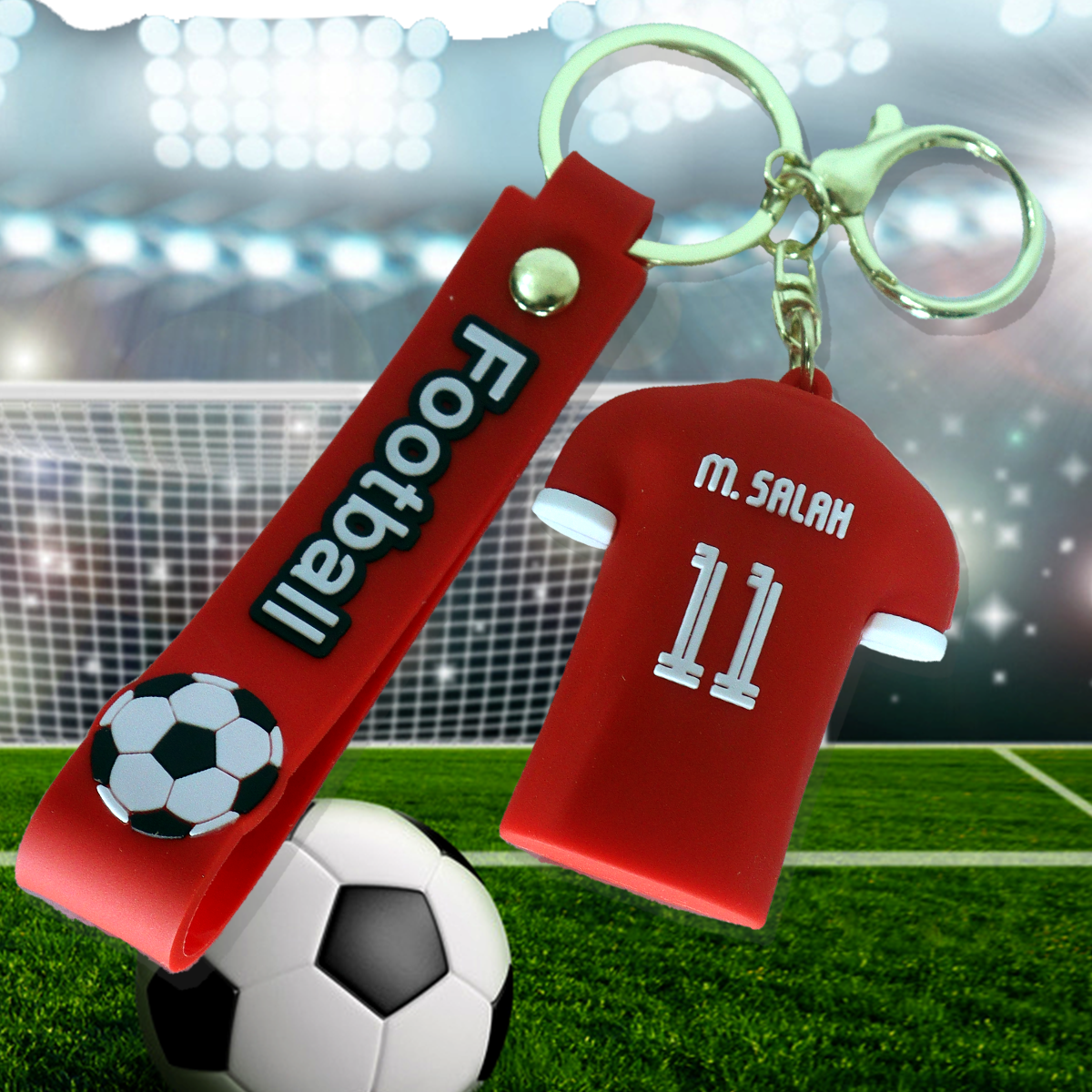 Liverpool FC Salah No. 11 Jersey Keychain