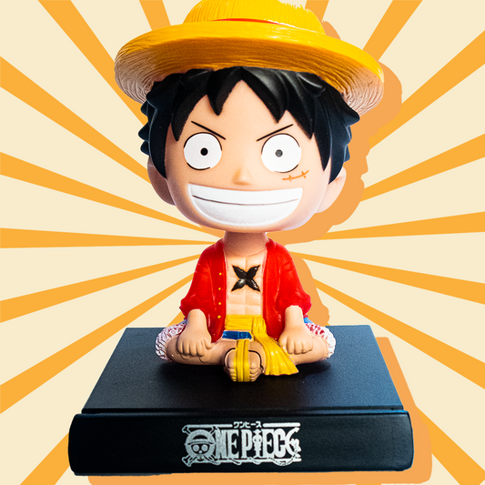 Monkey D. Luffy Bobble Head Anime One Piece front view
