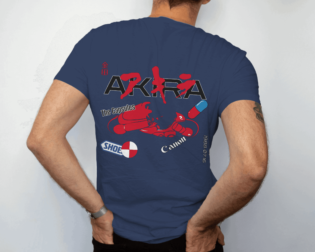 Akira Retro Anime Regular T-shirt