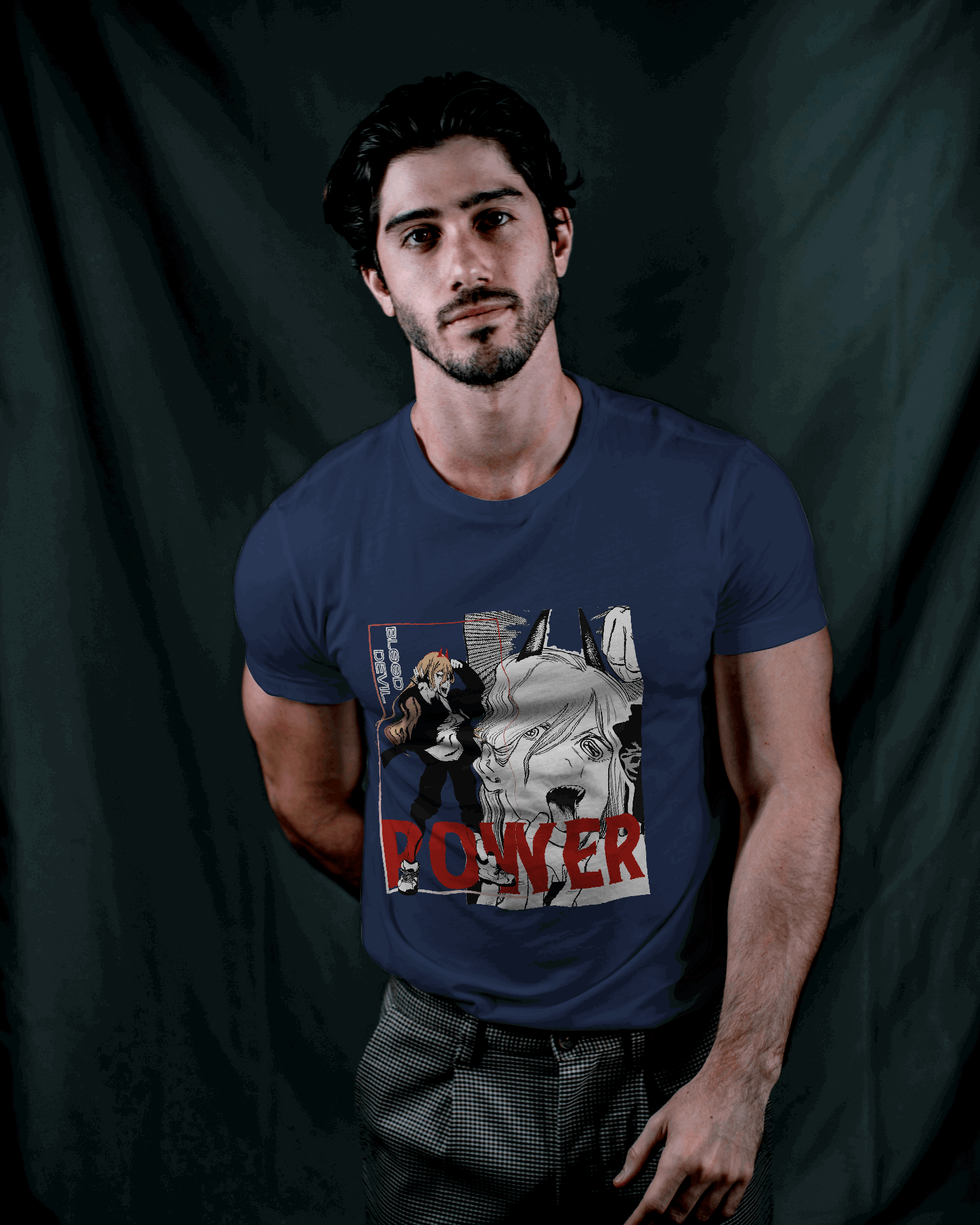 Power Chainsaw Man Anime Regular-Fit T-shirt