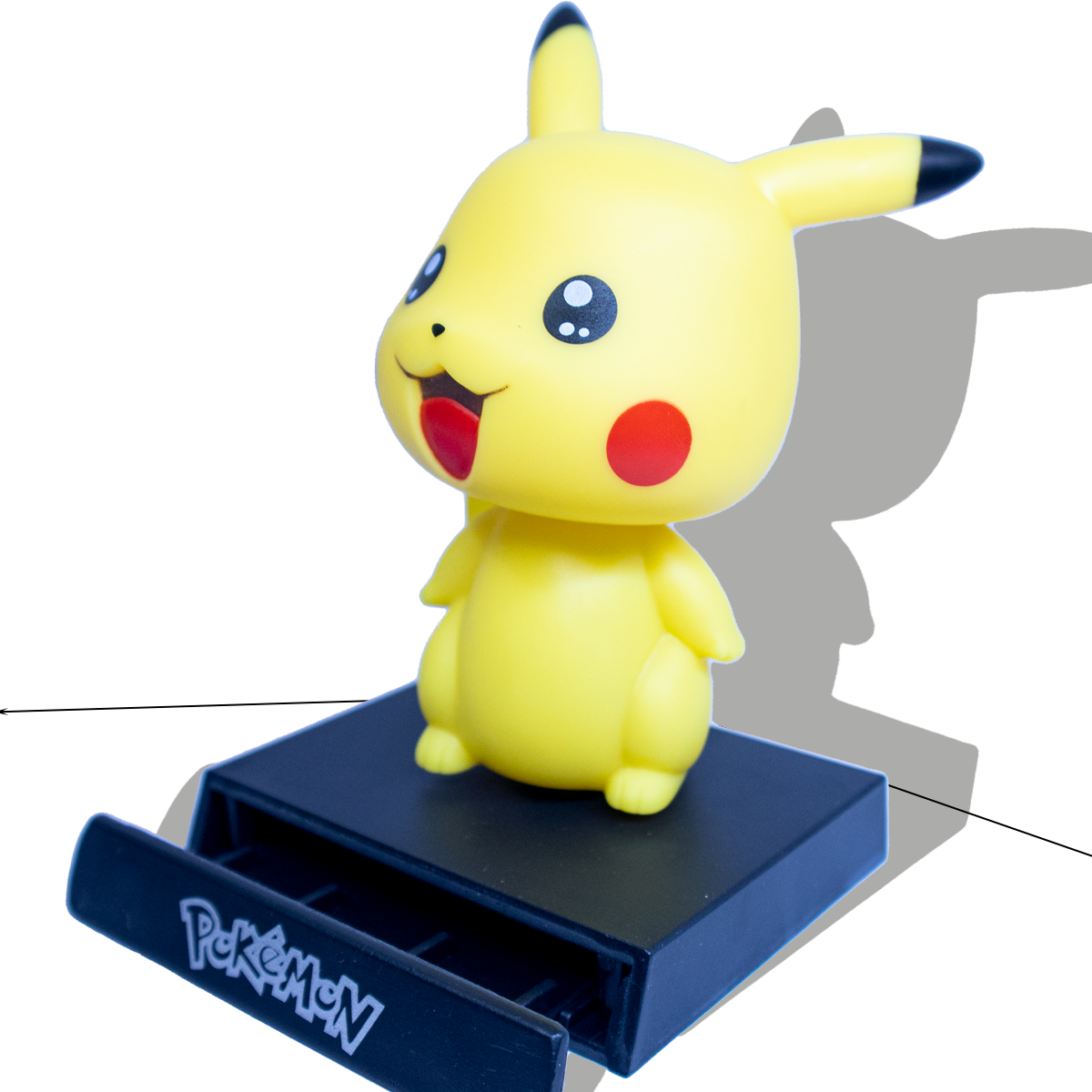 Cute Pikachu Pokemon Bobble Head Anime Doll in INdia at best prices