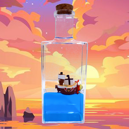 Thousand Sunny Ship in a Bottle One Piece Gift Item