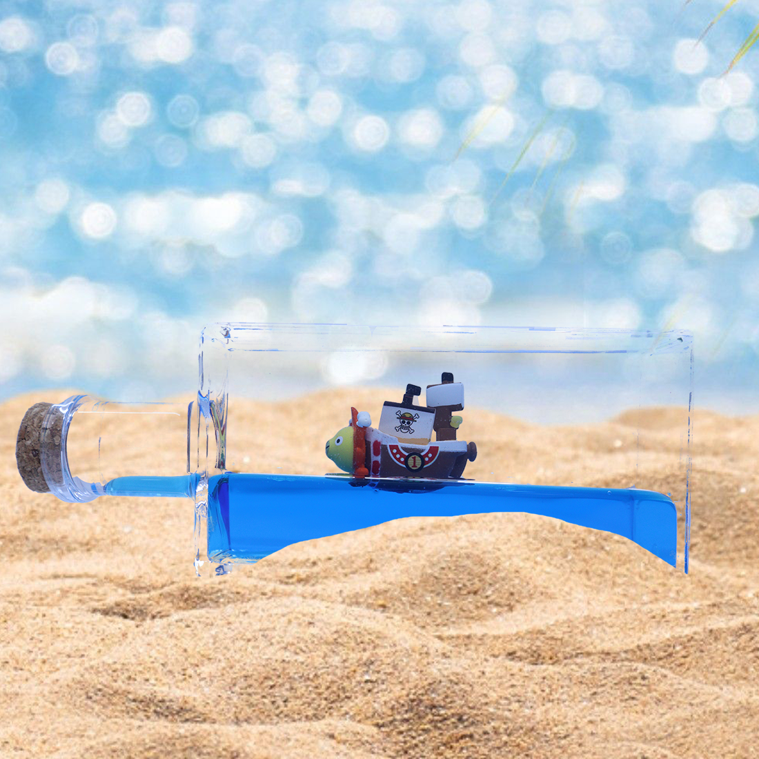 Thousand Sunny Ship in a Bottle One Piece Gift Item