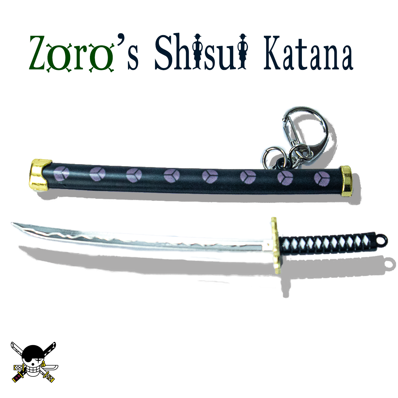 Zoro Shusui Katana Mini Keychain One Piece Collectible Item